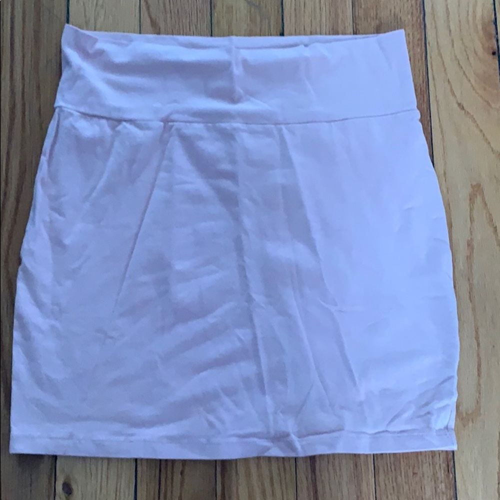Pink skirt